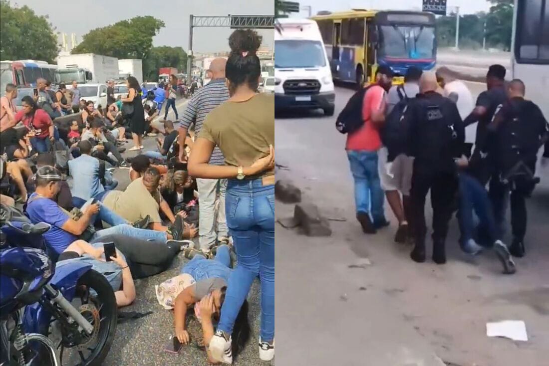 Tiroteio no Rio de Janeiro: Confronto Fecha Avenida Brasil e Linha Vermelha; Helicóptero da PM Atingido